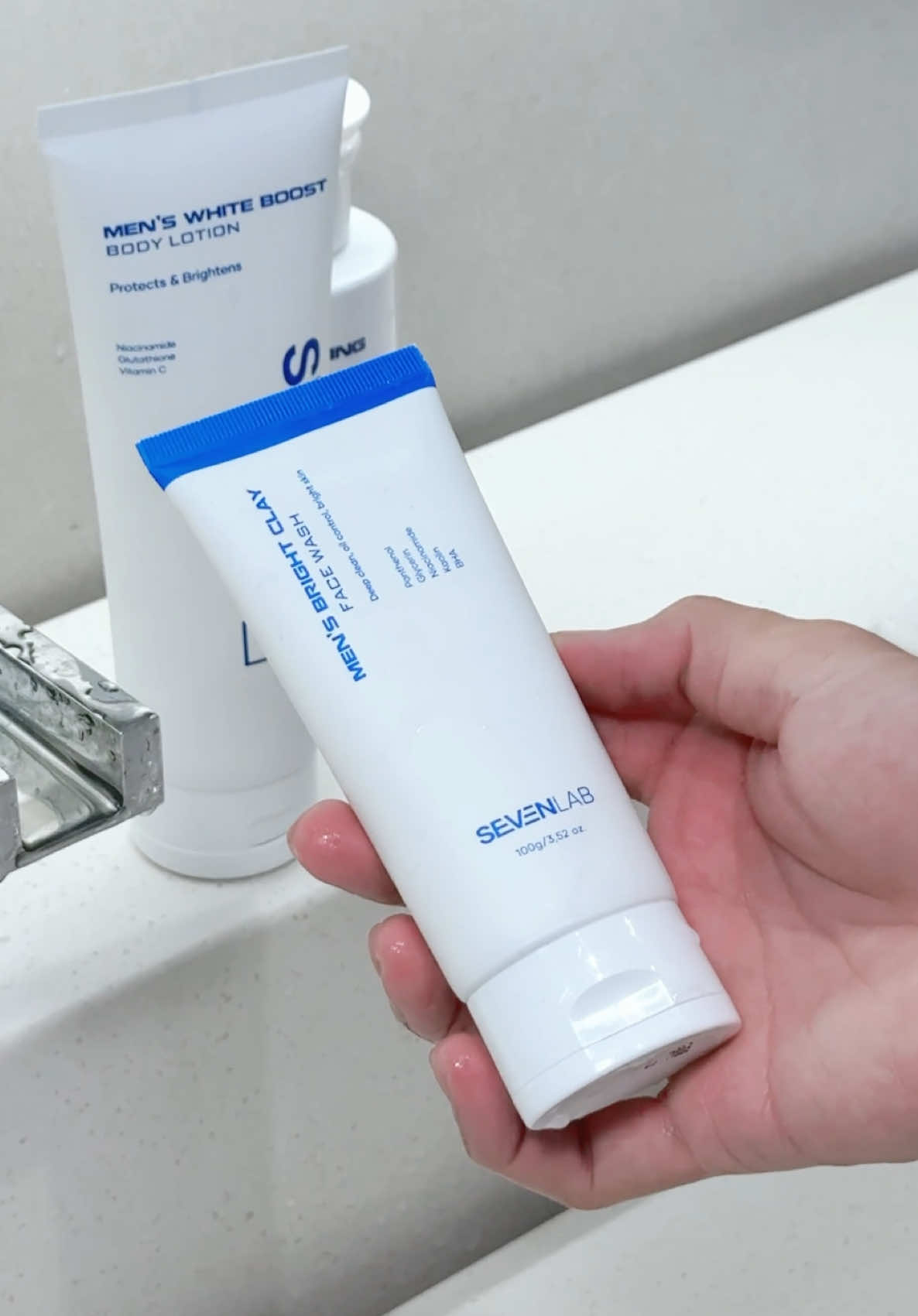 Không cần skincare cầu kỳ, chỉ cần rửa mặt đều đặn với Sevenlab. Da sạch, hết dầu thừa, ngừa m.ụn hiệu quả! #sevenlab #nguamun #sangda #danhchonam #suaruamat 
