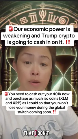 I could be wrong, but I think they know we're going to default on our loans (we were BARELY making minimum interest payment only payments) so they're positioning his crypto to own a large stake in the US treasury. 👀 look If you're an economist, please correct me. I'm begging you.