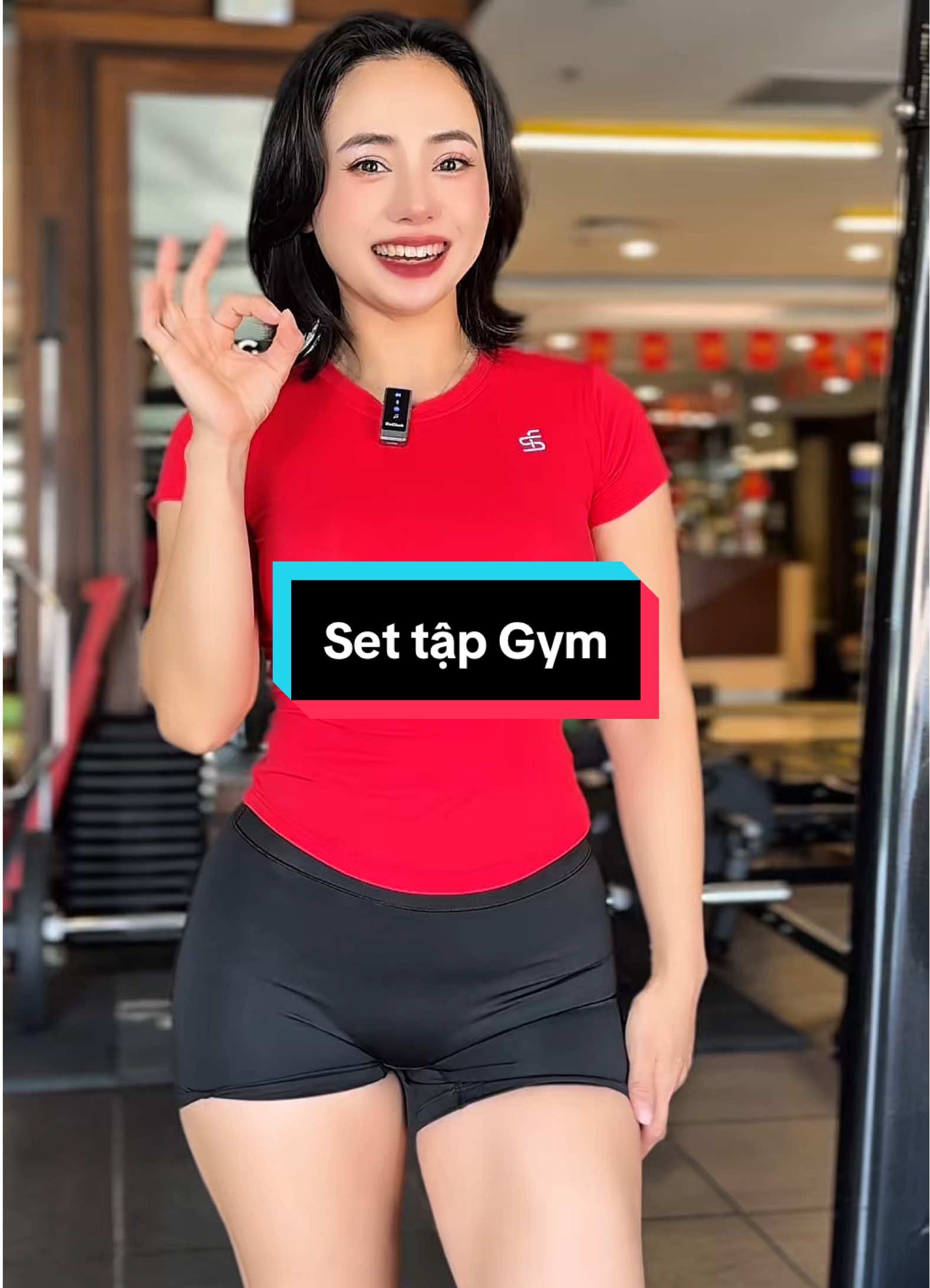 Set tập gym giúp nàng tự tin từng cú rep, từng bước chạy 💪🔥 #vothao #dotapgymnu #aotapgym #quantapgym #settapgym