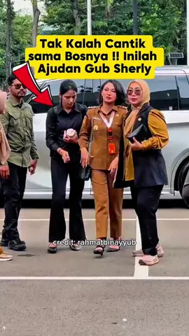 Tak Kalah Cantik dari Bosnya, Inilah Ajudan Gubernur Sherly #viral #kdm #kangdedimulyadi 