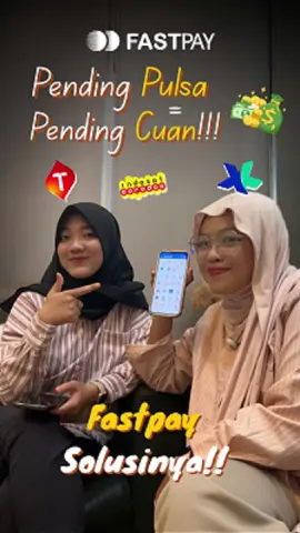 Pending Pulsa = Pending Cuan 💸 Fastpay Solusinya! ⚠️ Pernah ngalamin pulsa pelanggan pending lama banget? Kalau terus-terusan, siap-siap pelanggan kabur & cuan harian hilang 😓 🔥 Untung ada Fastpay: ✅ Transaksi pulsa & paket data real-time ✅ Bikin pelanggan puas & balik lagi ✅ Bisnis jadi lebih dipercaya 👉 Stop pake aplikasi yang sering pending. Jadi agen Fastpay sekarang & nikmati bisnis pulsa terlengkap ⚡ #fastpay #loketfastpay #juraganfastpay #AndalanAgenIndonesia #AplikasiAndalanAgen