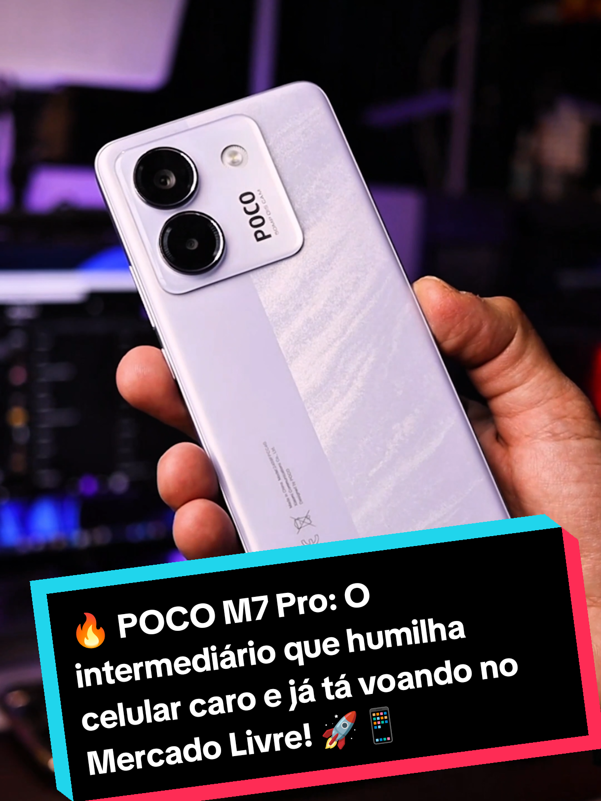 TDV8NT-F0ZX 🔥 **POCO M7 Pro: O intermediário que humilha celular caro e já tá voando no Mercado Livre!** 🚀📱 #TechdosSonhos #MercadoLivre  #poco #pocom7pro #celulares  @Mercado Livre 