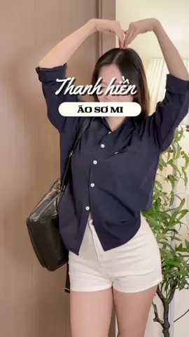 Áo sơ mi #OOTD #oufitideas #mixmatch #goclamdep 