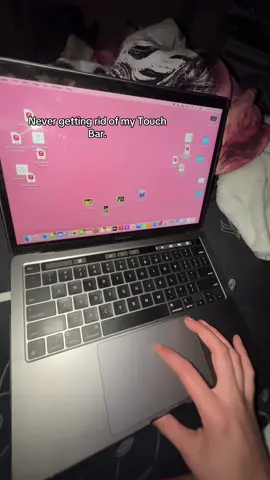 I will be buried with my Touch Bar MacBook🫶 #macbook #touchbar #fyp 