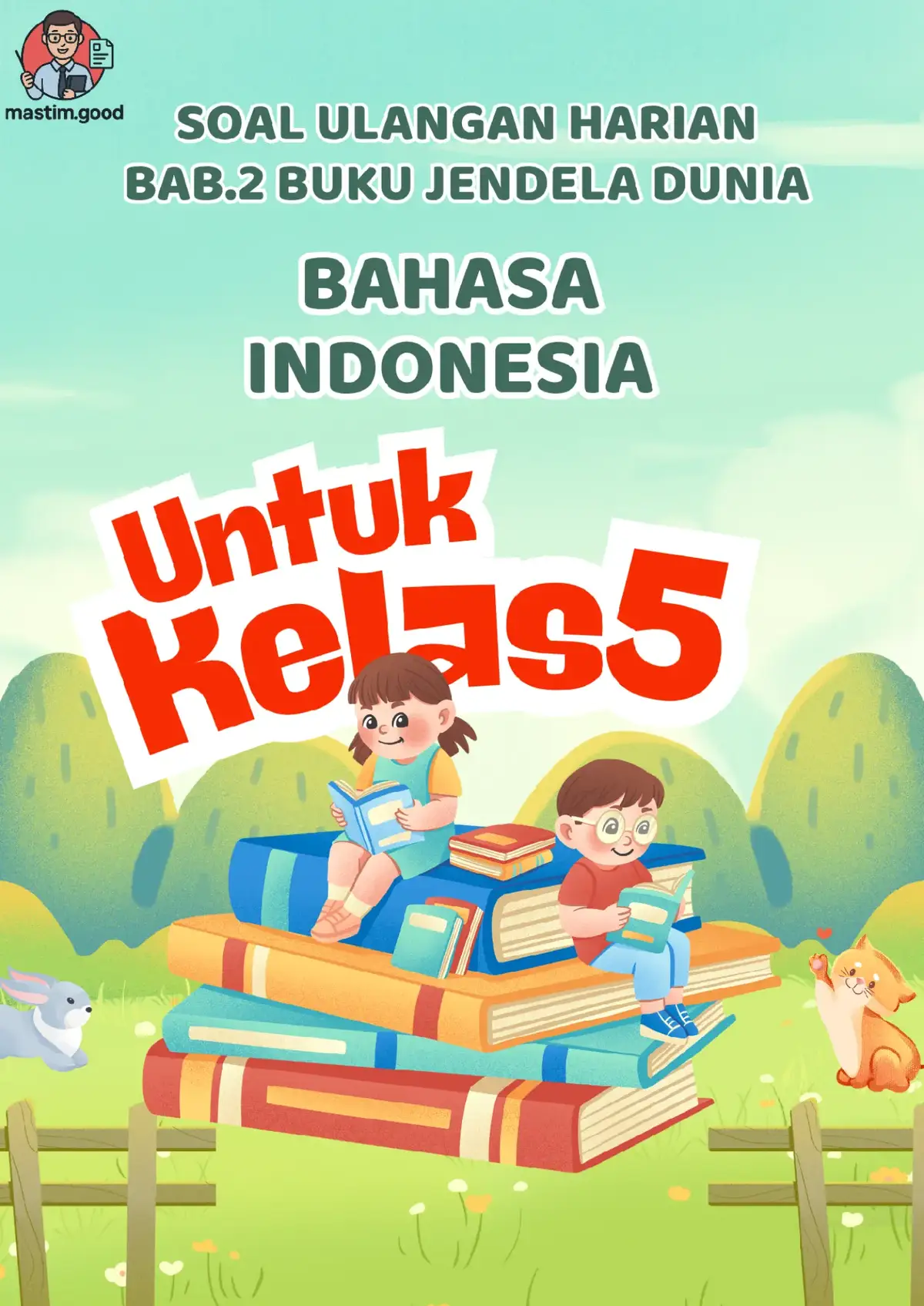 Soal ini terdiri dari 25 butir soal pilihan ganda. Disusun sesuai buku paket terbitan kemendikbud yang digunakan di sekolah kami. Semoga bermanfaat😉 #soal #lkpd #ppg #fypage #gurusd 