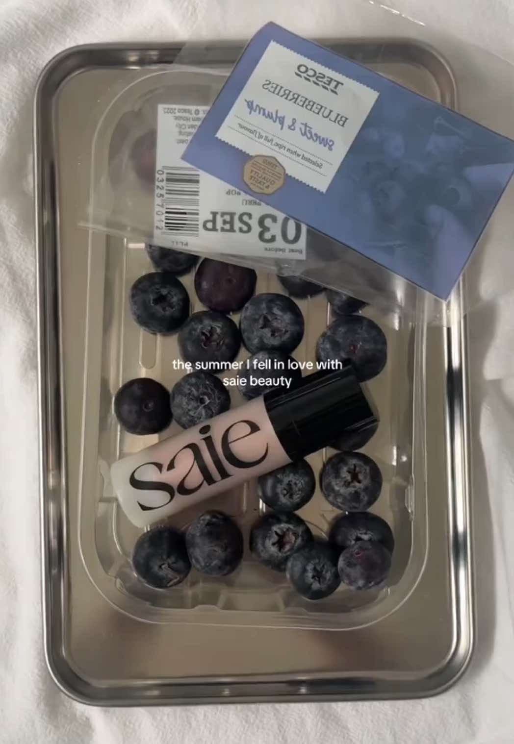 saie girl forever🫐 @Saie @Laney  #saiebeauty #saie #cleanbeauty #glowymakeup #beautyproducts  