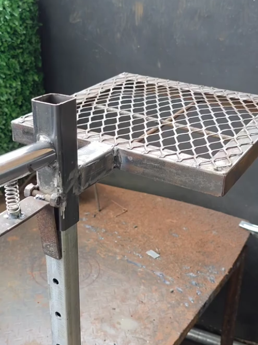 Recommendations if you want to make an outdoor grill with height adjustment. #welding #diy #fabrication #metalwork #tipsandtricks 