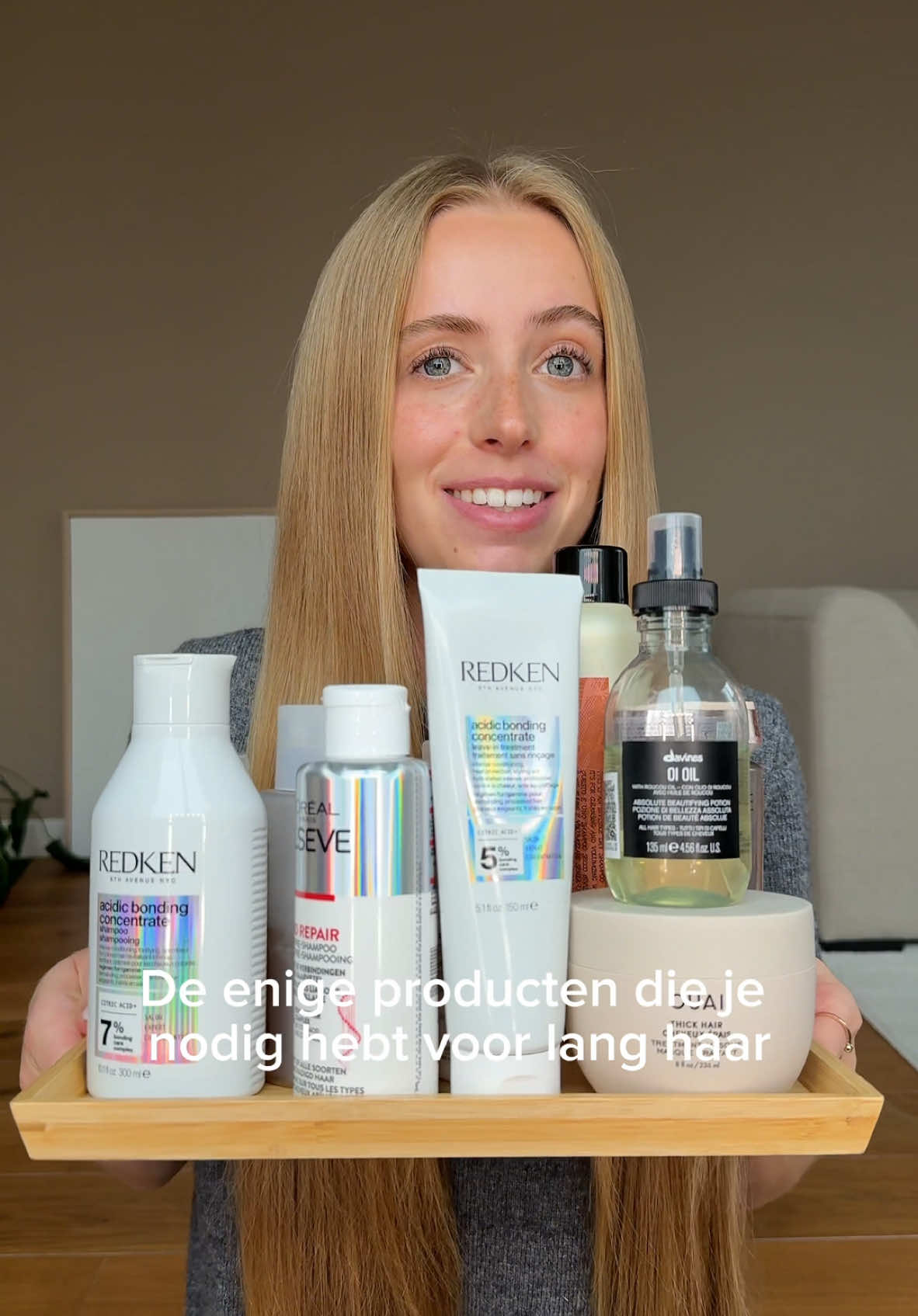 Alle producten die je nodig hebt om snel gezond haar te krijgen💗 #gezondhaar #gezondhaartips #hairtok #healthyhair #haarproducten #haartransformatie @Davines @Kérastase @Redken @lorealgroupe @THE OUAI 