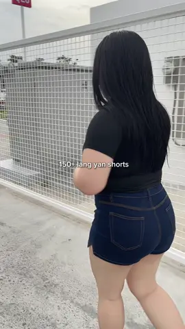 fave shorts dahil mura na ang ganda pa ng fitting #highwaist #shorts #strechable #midsizefashion #chubbygirl
