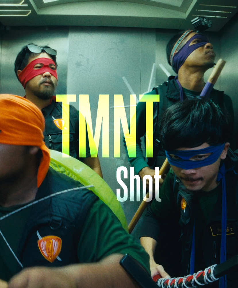 นินจาแต่งมาแล้ว TMNT Shot 😱🔥 #bangshot #tmnt #TMNT #teenagemutantninjaturtles #movie 