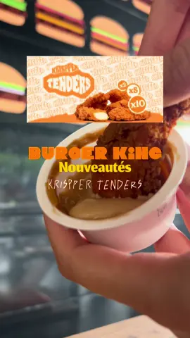Bien croustillant comme on aime @Burger King France 🤤 📍BURGER KING CHOLET invitation #bk #burgerking #nouveautes #tenders 