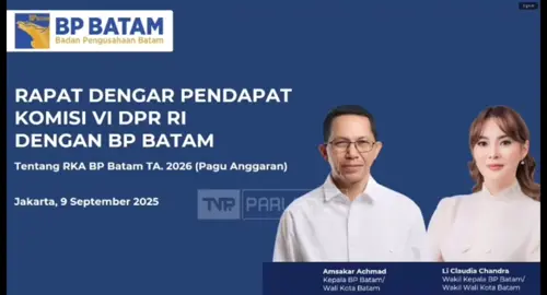Alhamdulillah pemaparan kami kepada Komisi VI DPR RI terkait dengan Rencana Kerja dan Anggaran BP Batam Tahun 2026 mendapat respon positif. Kendati diskusinya sangat dalam dengan pertanyaan yg cukup tajam namun semuanya malah semakin memperjelas substansi usulan anggaran yg diajukan sehingga rekan-rekan Komisi VI dapat menyetujuinya. Semua untuk Batam yg lebih baik #batamrumahkita🇮🇩🇮🇩 