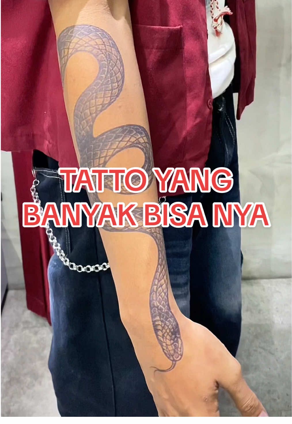 Membalas @𝐉α𝗀αᑯ 𝐑𝐄𝐅𝐎𝐑𝐌𝐀𝐒𝚰 aku tunjukin hasil realnya yg ularnya ga pindah #tattotemporer #fashion #bali #tattotemporary 