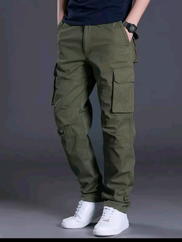 straight cut 6 pocket cargo pants for men #fypspotted #pantsformen #foryou #cargopants #fyp 
