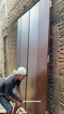 PRODUKSI PINTU KUSEN JATI  ASLI  -BEBAS CUSTOM MODEL DAN UKURAN -PEMESANAN DM/WA ‪+62 851‑5662‑4791‬ -DSN TRINILAN RT01/04 MANGGUNG NGEMPLAK BOYOLALI -PENGIRIMAN SELURUH INDONESIA #jatiperhutani #pintujati #pintujatiperhutani #kayujati #fyp 