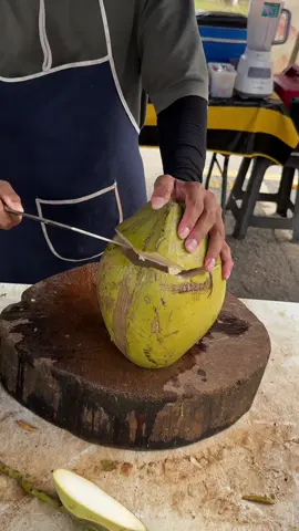 Refreshing Coconut Milkshake – Street Style Drink You Must Try! #shorts #StreetFood #trendingvideo #FoodASMR #fyp 