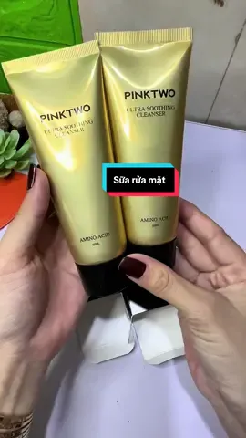 Sữa rửa mặt dịu nhẹ #letuven #suaruamat #suaruamatpinktwo 