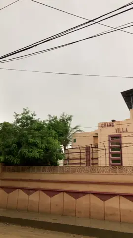 Heavy rain started in Karachi Model colony Malir #rain #karachi #weather #latest #foryou 