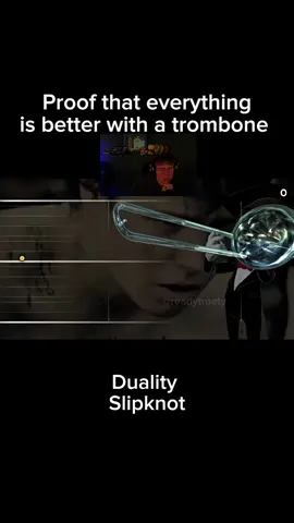 Duality by Slipknot on trombone. #trombonechamp #trombone #gaming #duality #slipknot 