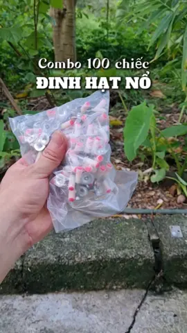 Combo 100 đầu đinh hạt nổ #dinhhatno #maybandinhhatno #giadungtienich 