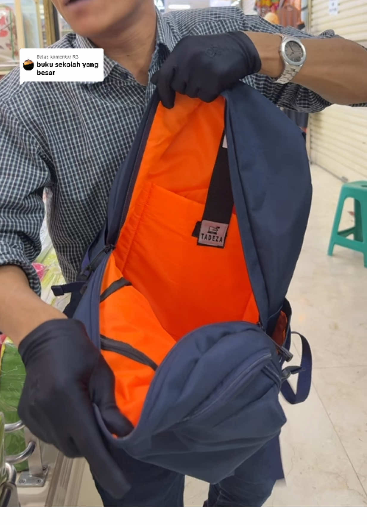 Membalas @R3 tas ransel berkualitas tinggi waterfroop #tasransel #ranselsekolah #ranselmurah #ransel #backpack 