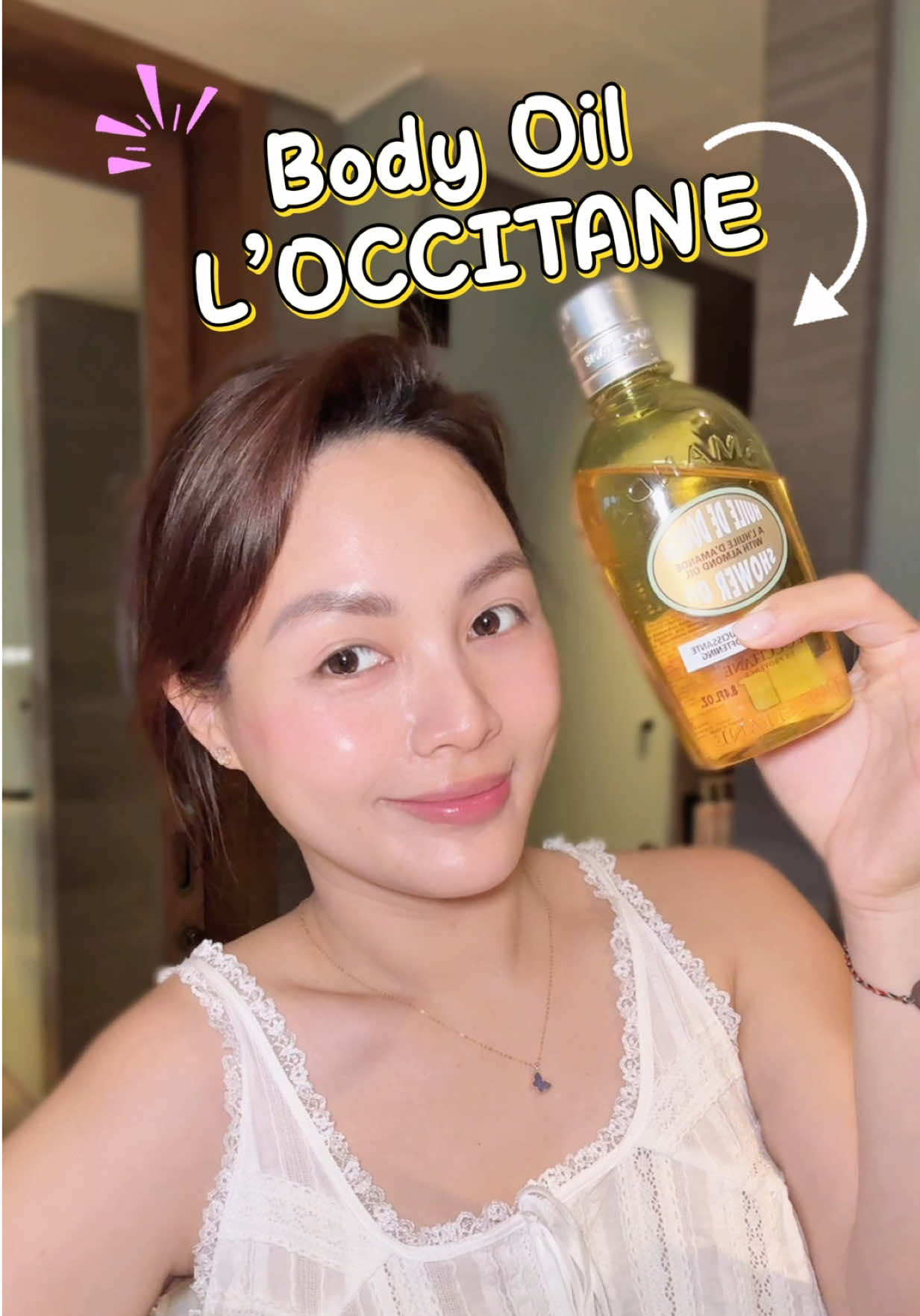 Tinh dầu body oil hạnh nhân #Loccitane mãi mê ý. Choáy hàng liên tục. Nó mướt căng bóng, cấp ẩm đã lắm. Mí bà tắm xong bôi luôn nhé #bodyoil #bodyoilloccitane #bodycare #skincare 