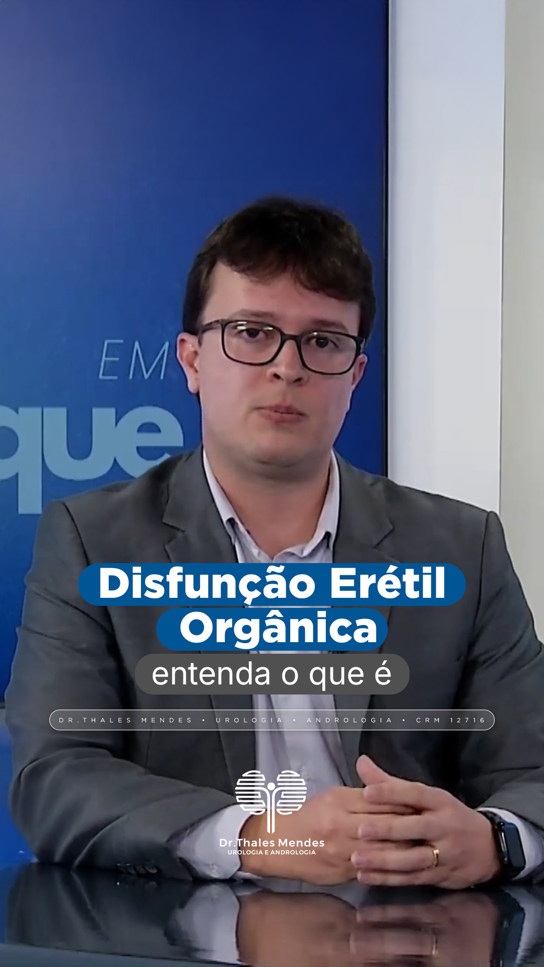Diabetes, pressão alta, problemas de tireoide e até problemas vasculares podem causar disfunção erétil orgânica. 🔎 O primeiro passo é reconhecer o problema e procurar um urologista para identificar a causa e indicar o tratamento certo. Para agendar uma consulta comigo, clique no link da bio. Dr. Thales Mendes Urologista CRM-ES 12716 | RQE 11575 #DrThalesMendes #Urologia #Urologista #Andrologia #SaúdedoHomem #Saúde