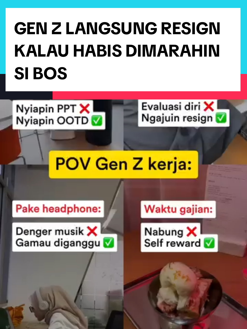 Valid gak Gen Z? 🤭 1.500+ loker top companies terbaru ada di: 🚀 dealls.com/vip Dealls | Karier • Free 1-on-1 Mentoring • CV Reviewer #budakcorporate #budakkorporat #genz #povgenz #corporatelife 