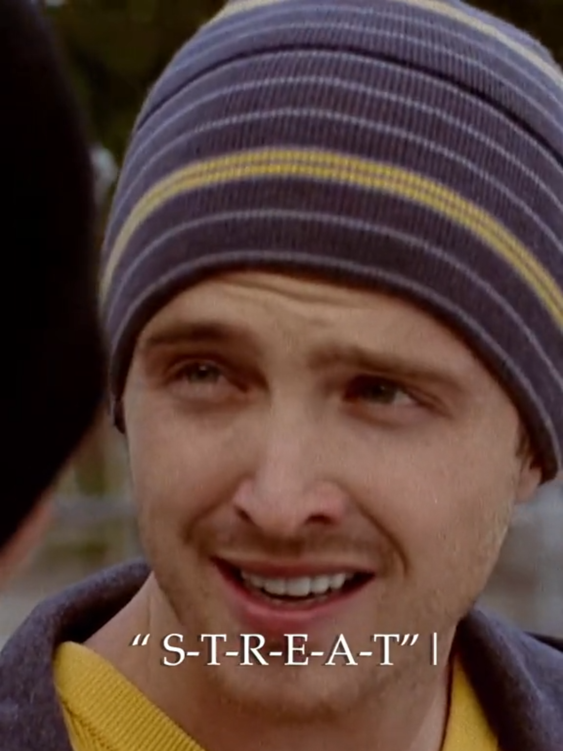 spelling? that’s cute 💀 watch #breakingbad on netflix #skinnypete#jessepinkman #aaronpaul