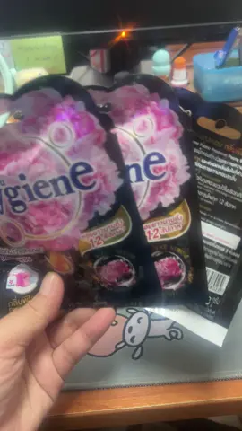ถุงหอม ไฮยีน Hygiene Fabric Freshener ขนาด 8 กรัม (แพ็ค3ห่อ)  Hฝดับกลิ่น 8 กรัม มี 5 กลิ่น  หอมนาน 8-12 สัปดาห์ ✅