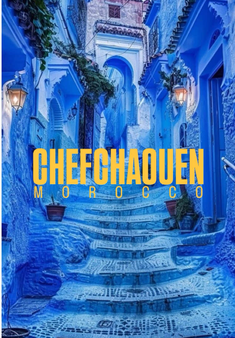 An entire city painted blue 💙✨ But why?  Some say it’s spiritual, others say it’s to fight mosquitoes… Either way, Chefchaouen is pure magic.  Would you explore these alleys? #Chefchaouen #Morocco #BlueCity #TravelTok #BucketList 