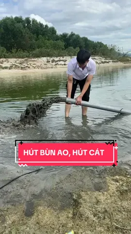 Máy Hút Bùn Ao lắp Mặt BÍCH #mayhutbun #hutbun #bomnuocthai #bomchatthai #hutcat