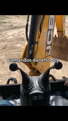 Comandos da retro Jcb! Só pra quem NÃO SABE. #retroescavadeira #tutorial #tiktokviral #jcb3cx #viraltiktok 
