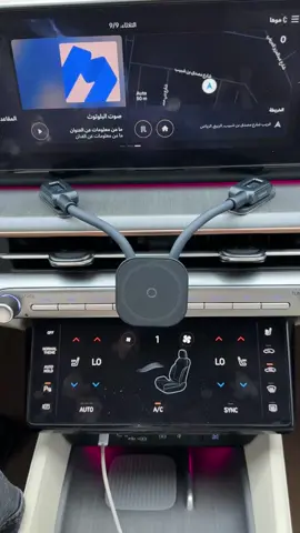 ستاند جوال للسيارة من شركة بيسوس يناسب اغلب السيارات ويركب بعدة اماكن مختلفة  و سهل استخدامة  💙🤩 #fypシ゚ #مكعب #خيارات_أصلية #explore #fyp 