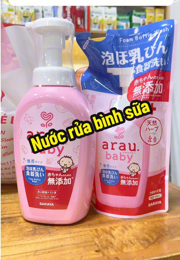Nước rửa bình sữa ARAU BABY….#ruabinhsua #ruabinharau #cobinhsua #xuhuong #mevabe  @Nguyễn Quỳnh Mẹ và Bé  @Nguyễn Quỳnh Mẹ và Bé  @Nguyễn Quỳnh Mẹ và Bé 
