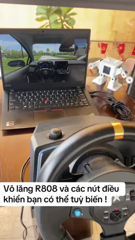 Vô lăng R808 và các nút điều khiển xe tương tự xe thật #volangR808 