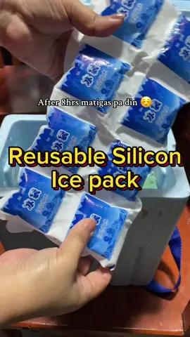 Very useful to sa mga nagtintinda ng mga palamig, ice candy o graham bar #icepack #reusableicepack #trendforyou 