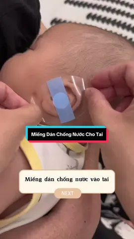 Miếng Dán Chống Nước Cho Tai #hoclamme #fyp #xuhuong 