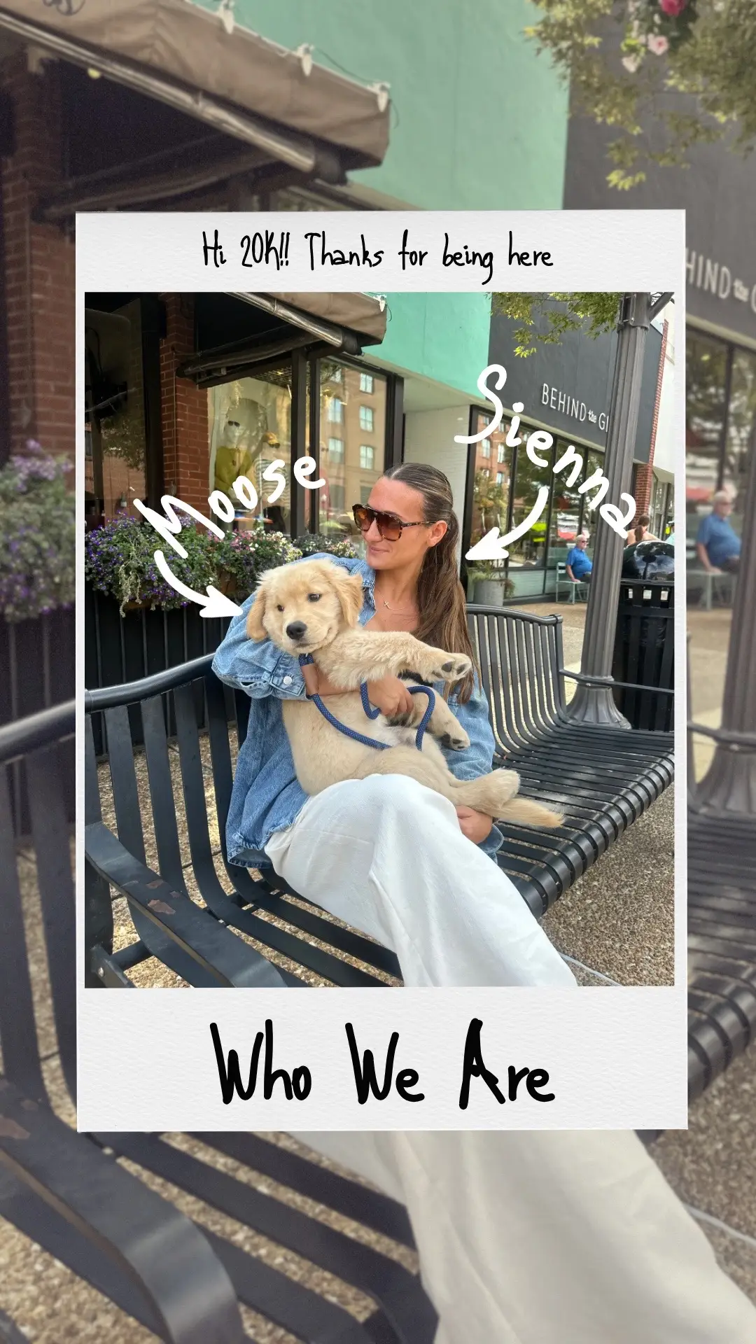 can’t believe we have 20k new besties!! Thankful for each of you and can’t wait for you to follow along moose’s journey☺️🫶🏻🐾  #goldenretrieverpuppy #dogmom #pet #puppytiktok #gettoknowme 