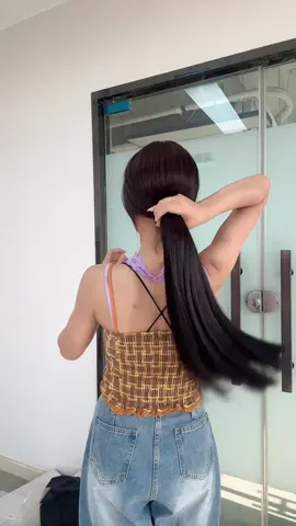 Tóc giả kẹp phím thẳng sang chảnh #tocdepmoingay #shopkeptocxinh 