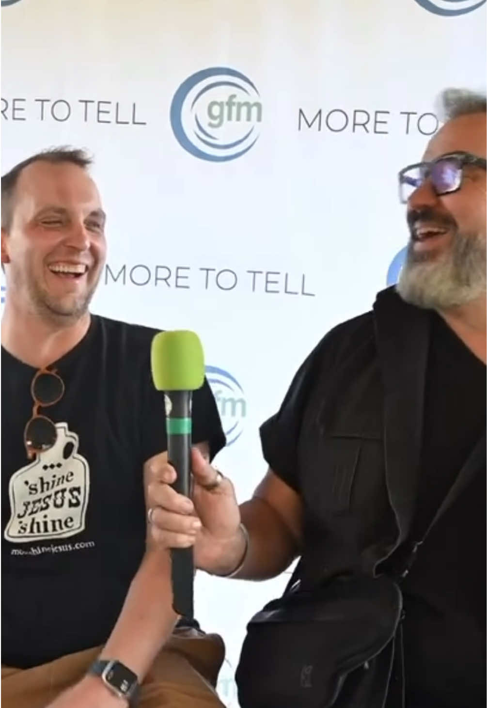 @Rev. Dr. Caleb J. Lines and Rev. Mark Sandlin sit down with @Mitch Randall to discuss the importance of @ProgressiveChristianity.org  in a world shaped by religious nationalism.  Watch the full interview from Wild Goose Festival on our YouTube channel. #progressivechristian #socialjustice 