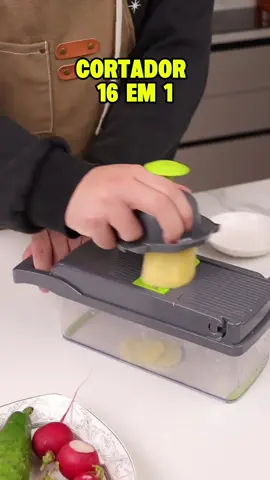 [Matougui] Cortador 16 em 1 Multifuncional – Fatiador e Ralador de Legumes e Frutas com Acessórios Práticos #acessoriosdecozinha  #cozinhapratica  #produtostiktok  #foryoupage #tiktokshop 