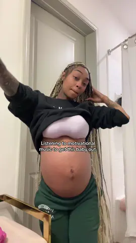 We are this pregnancy up but Nugget stop all that holding me 🤣🧸 We ready to meet you , LETS GOOOOOO #38weekspregnant #momtok #yb #youngboy 