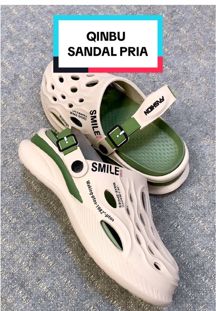 QINBU Sandal Pria Trendi 2025