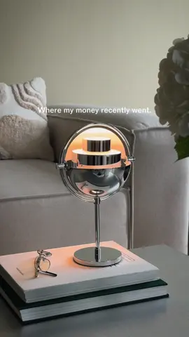 Our chrome obsession continues… and yes, this iconic lamp is on Westwing 🥰 #interiordesign #homedesign #chromeinterior #fyp #westwing 