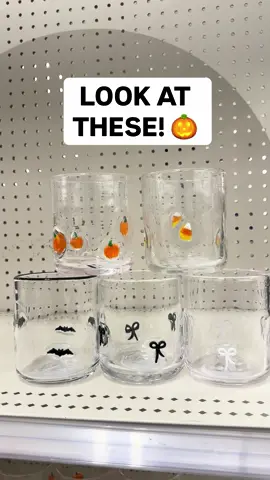 I immediately added these new Anthro-inspired icon glasses to my cart!! 😍 They’re SO nice 🫶🏻 #target #targethome #targetfinds #spookyseason #anthrohome  