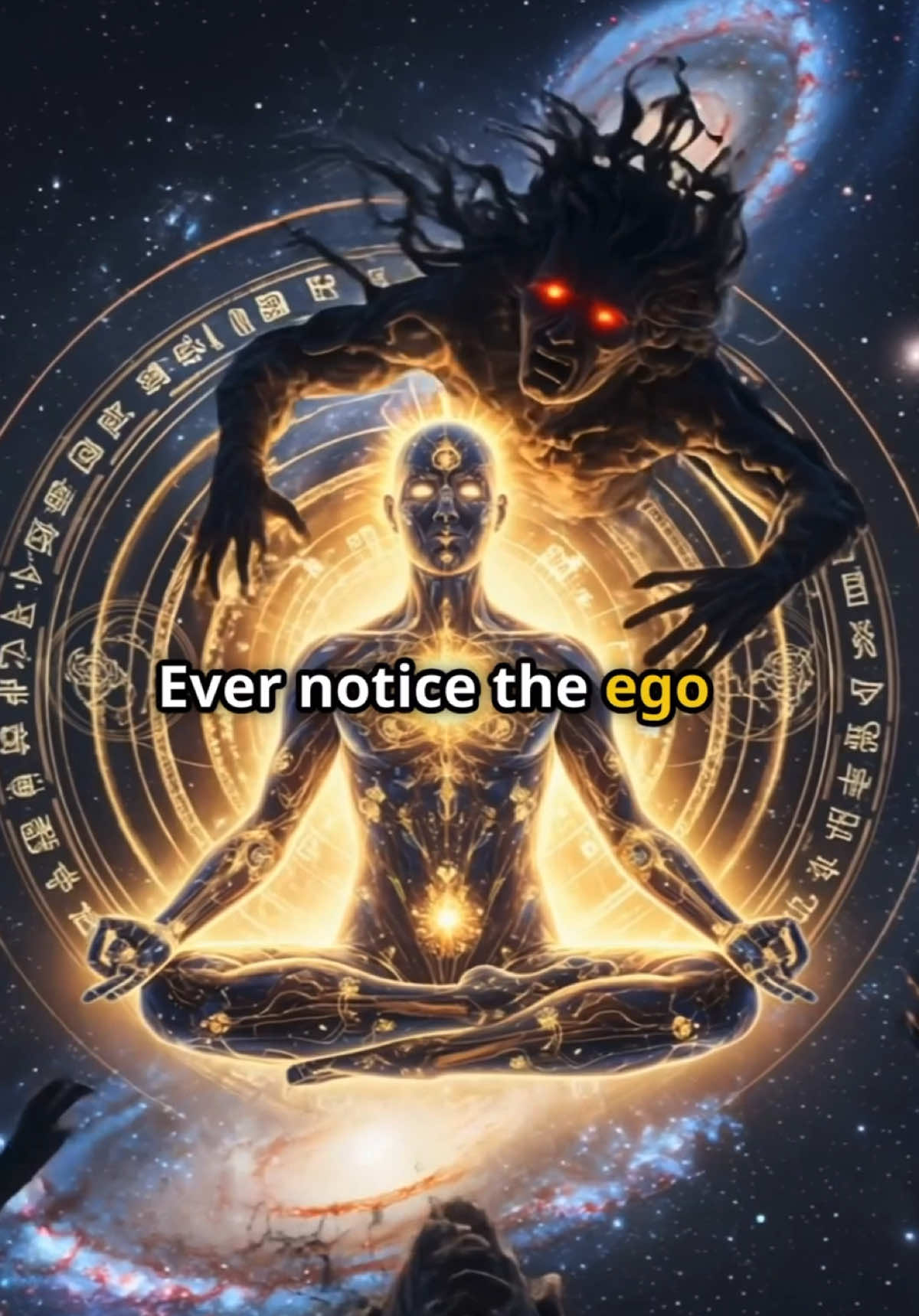Silence isn’t emptiness… it’s where the flame awakens. #E#EgoDeathS#SilenceA#AwakeningKundalini #spiritualtok 