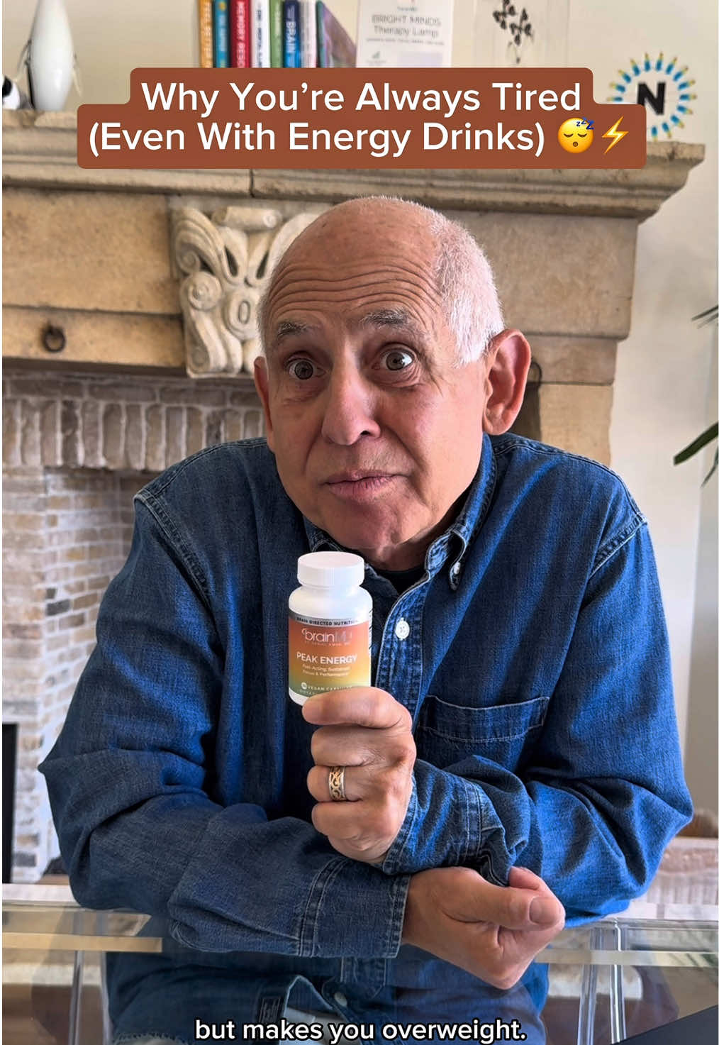 Most energy drinks spike your energy, then crash it… leaving you tired and anxious. Choose fuel that protects your brain and gives you peak energy. #peakenergy #energyboost #energydrinkalternative 