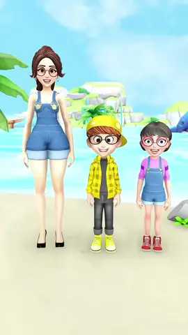 #creatorsearchinsights Funny chocolate sibling fight and chicken feet? 🤪😳😹 baby cartoon video for TikTok video infantiles #animation #babytiktok #fyp #viral 