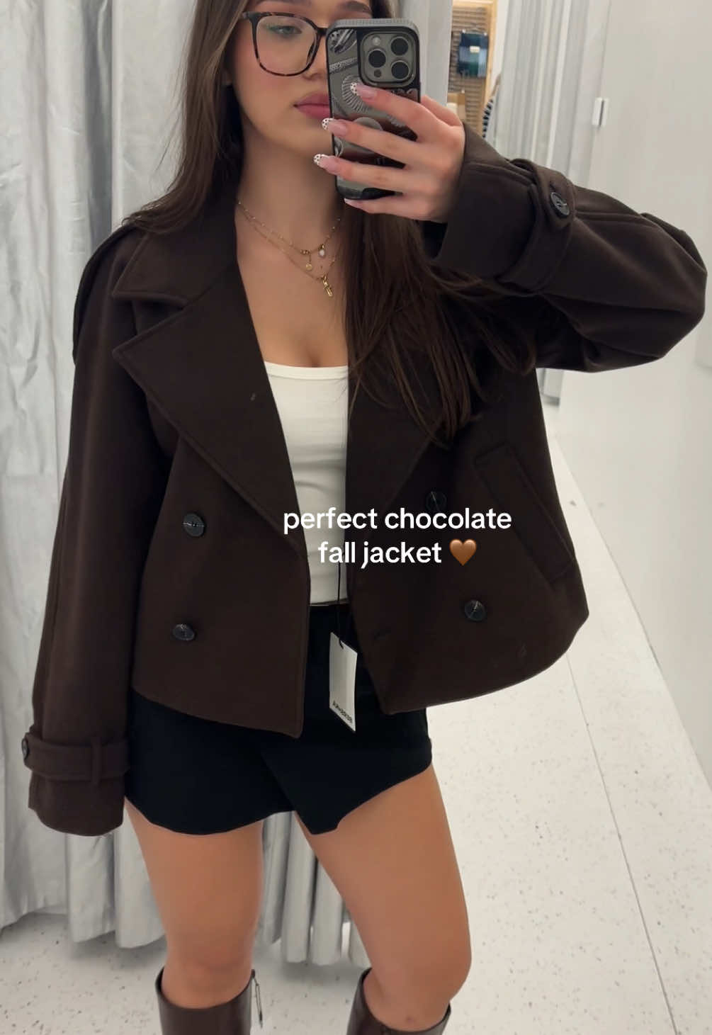 Bershka rozmiar m  #fall #jacket #falloutfits #brown #bershka 